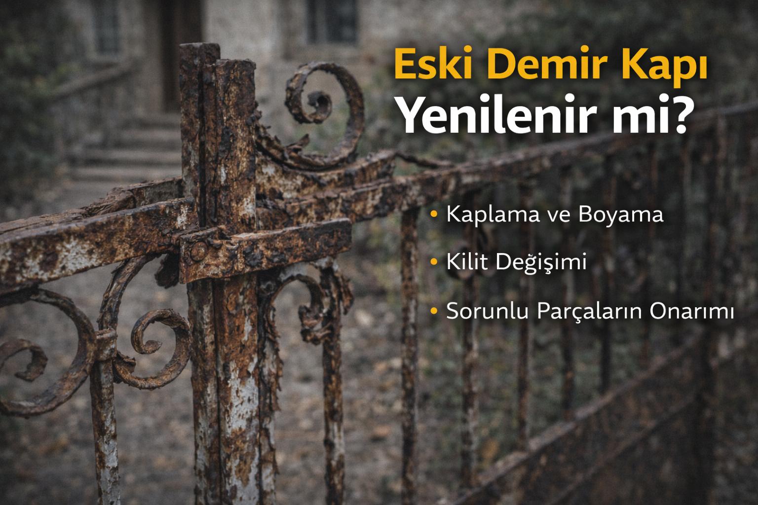 Eski Demir Kapı Yenilenir mi?