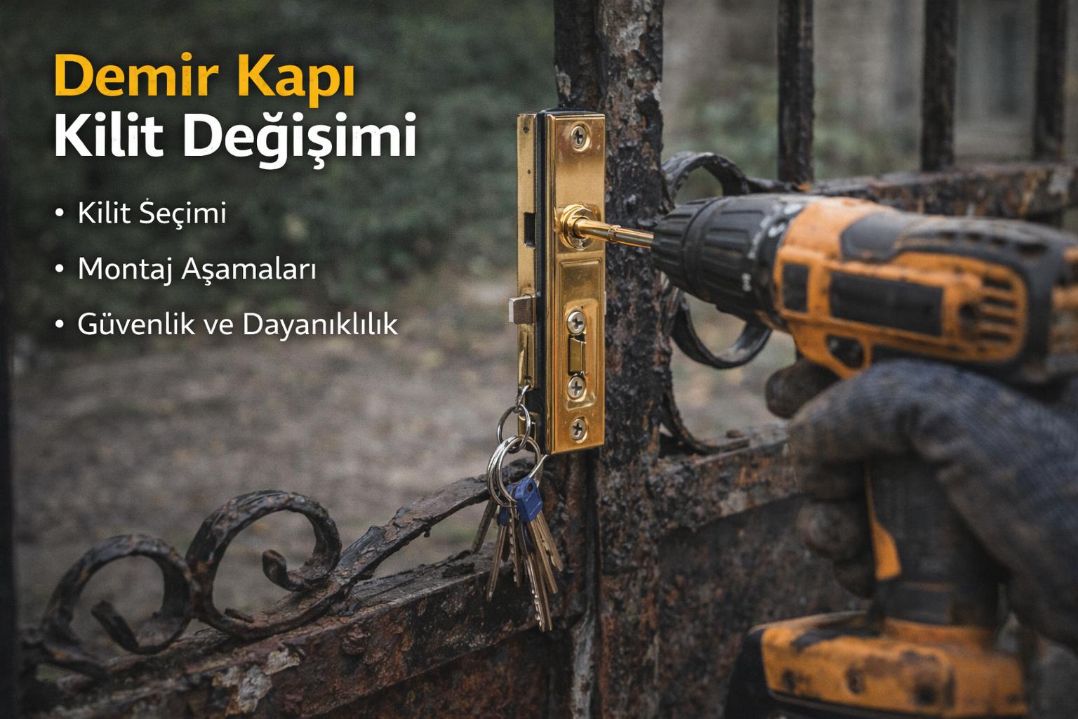 Demir Kapı Kilit Değişimi