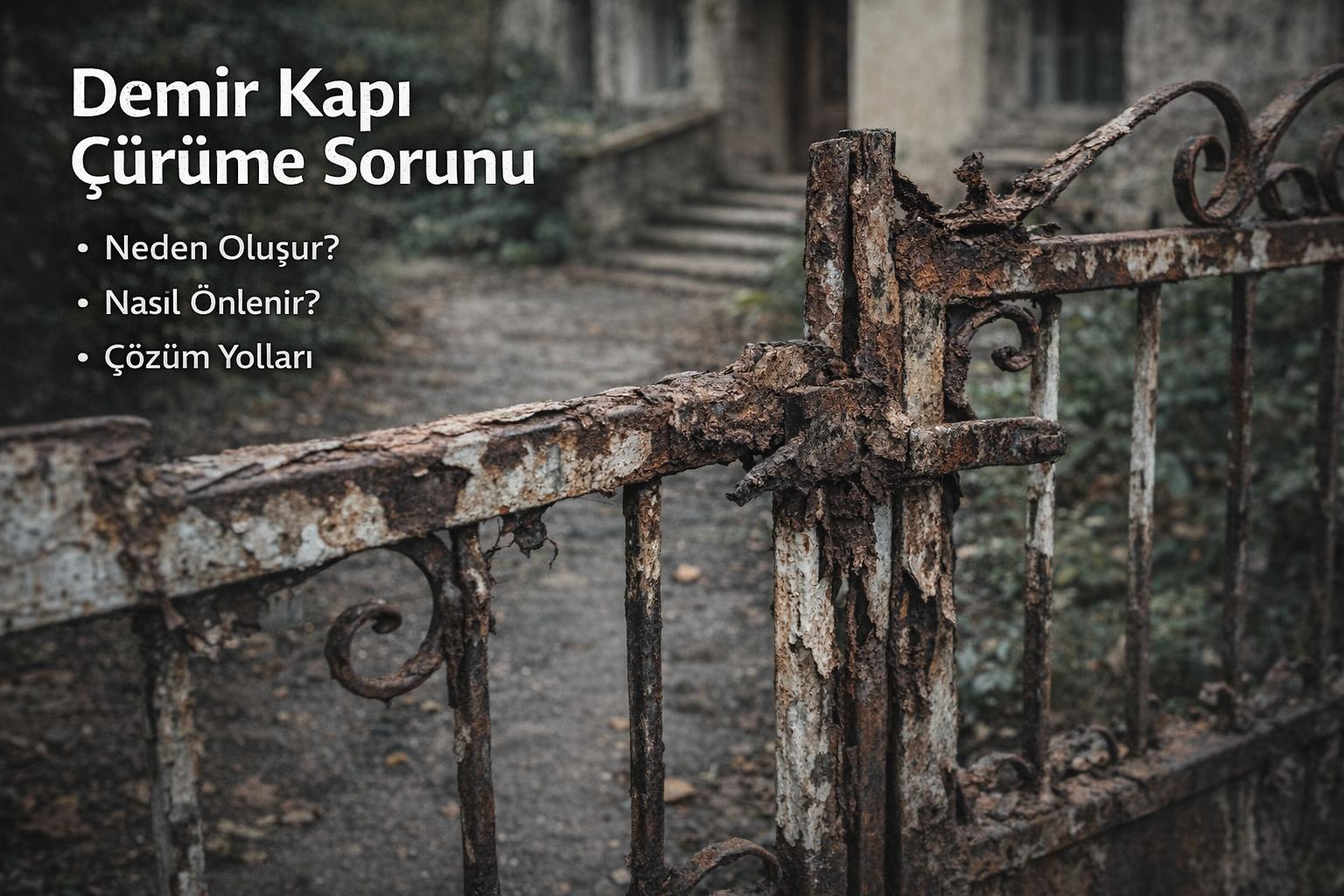 Demir Kapı Çürüme Sorunu