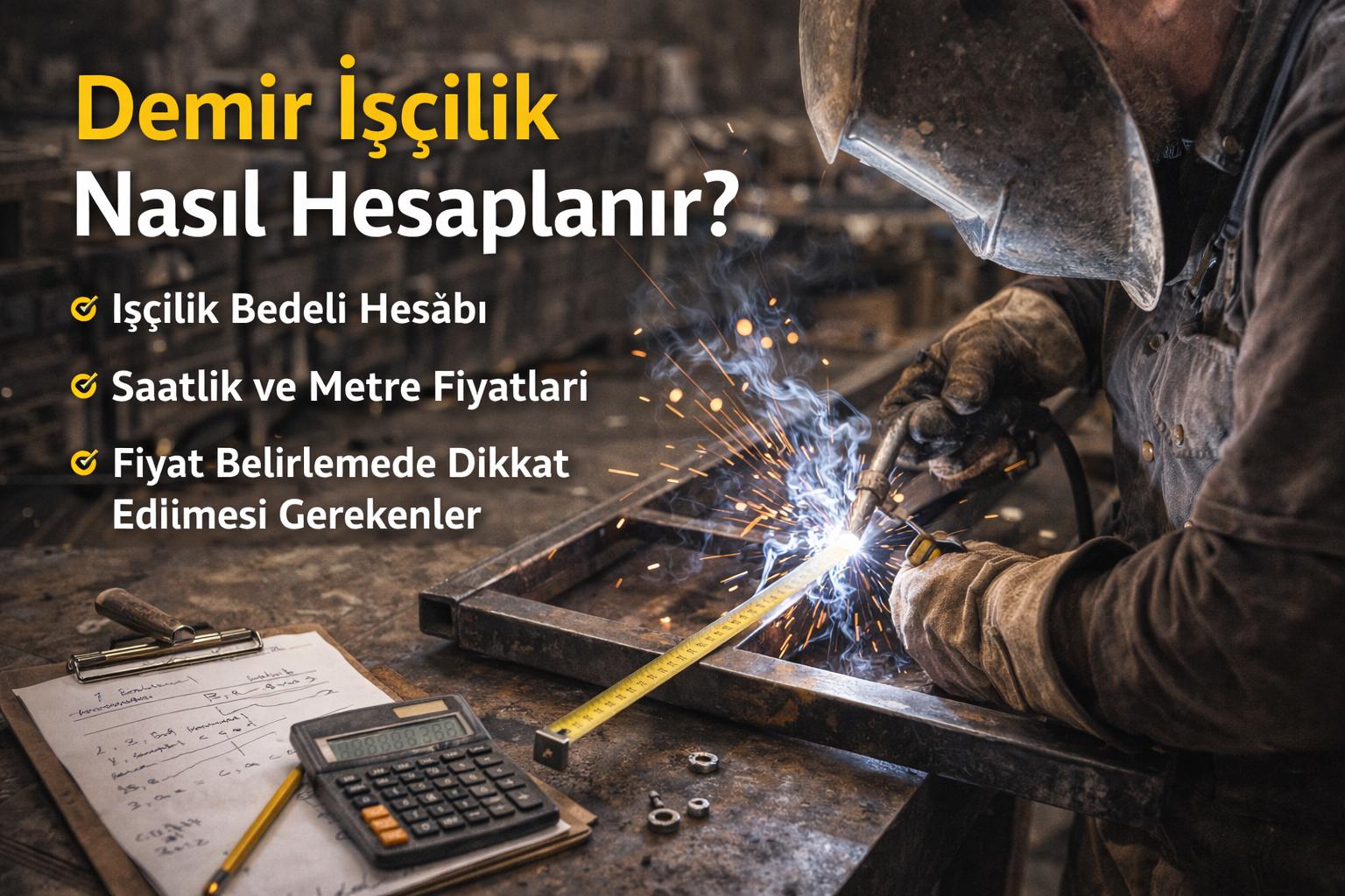 Demir İşçilik Nasıl Hesaplanır