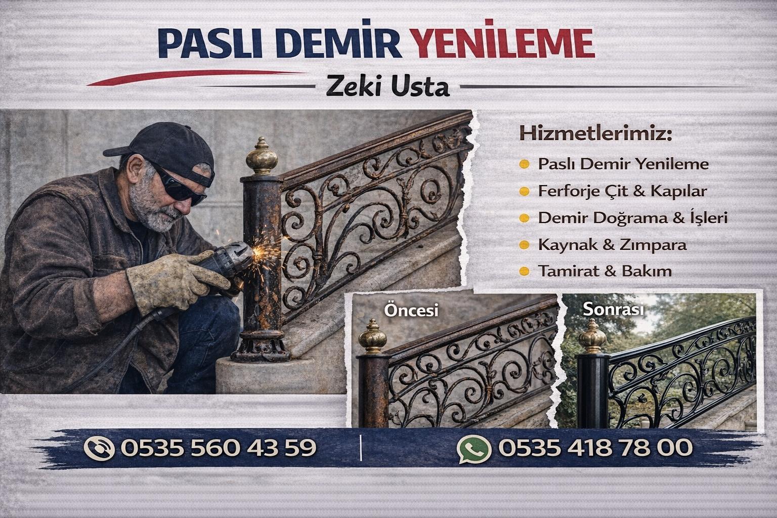 Paslı Demir Yenileme