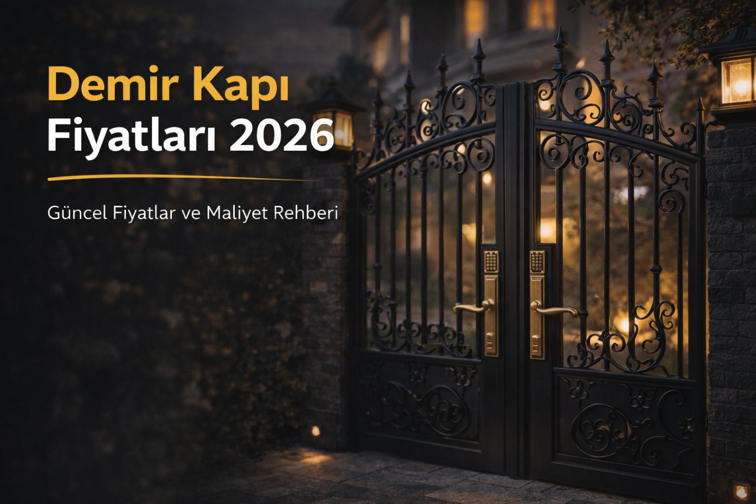 Demir Kapı Fiyatları 2026