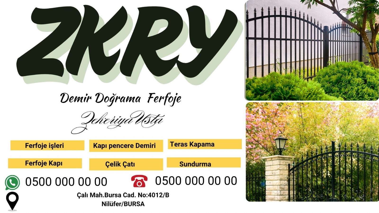 Çalı Mahallesi Demirci 