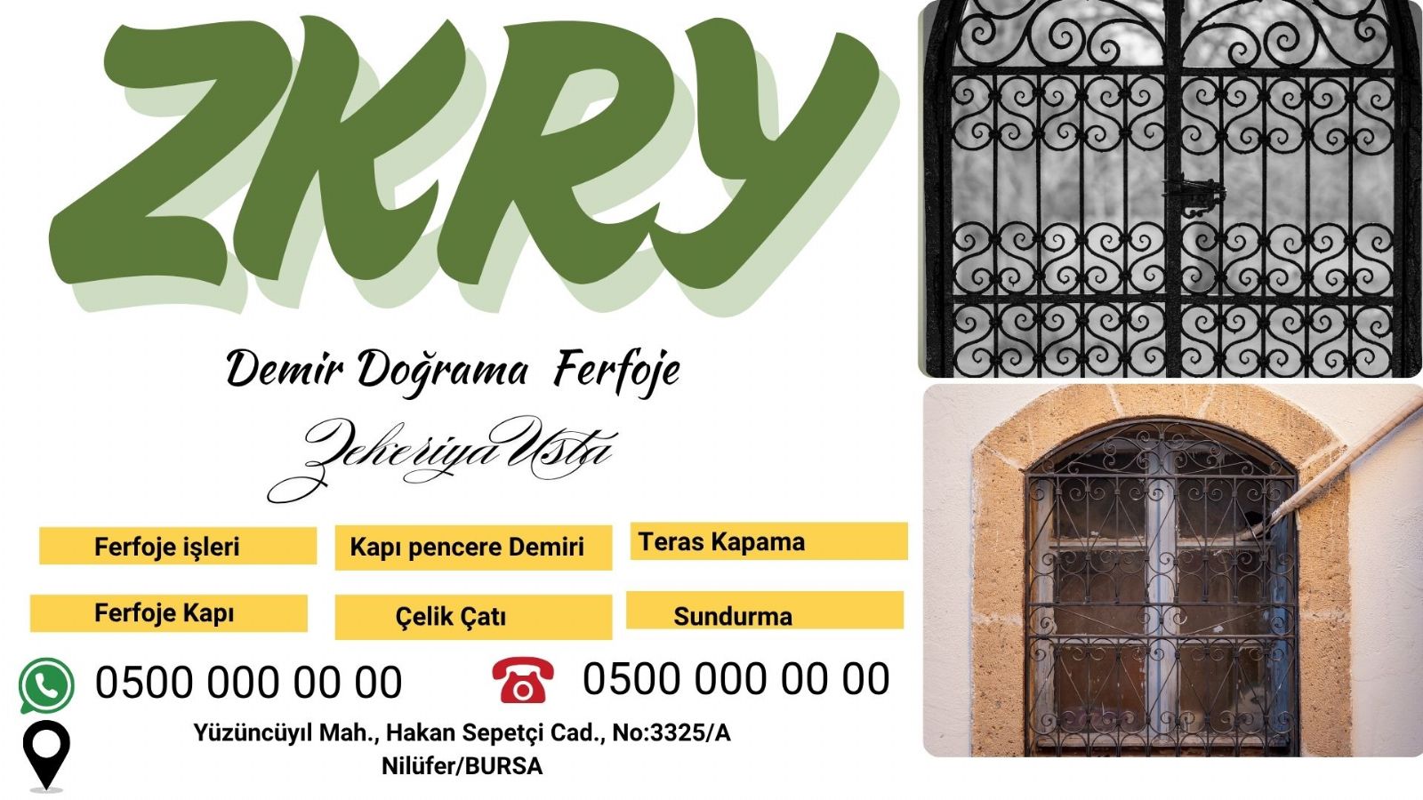 Yüzüncüyıl Mahallesi Demirci 