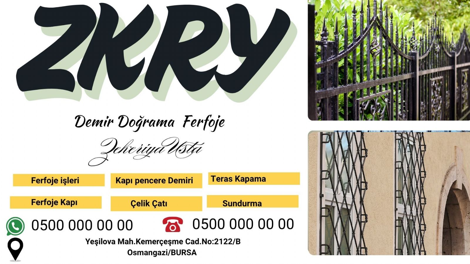 Yeşilova Mahallesi Demirci